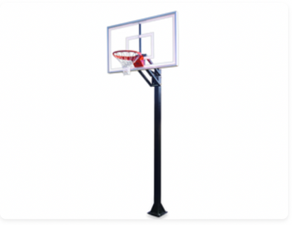 Champ™ In Ground Adjustable Basketball Goal | by First Team