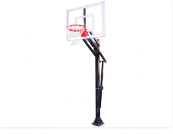 Slam™ In Ground Adjustable Basketball Goal | by First Team