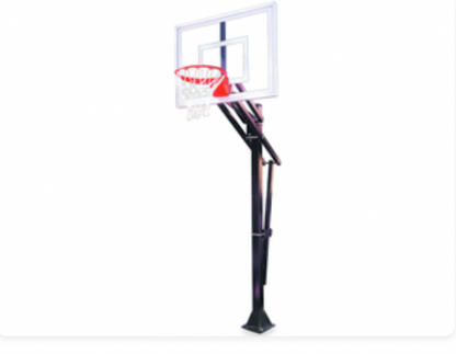 Slam™ In Ground Adjustable Basketball Goal | by First Team