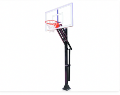 Slam™ In Ground Adjustable Basketball Goal | by First Team
