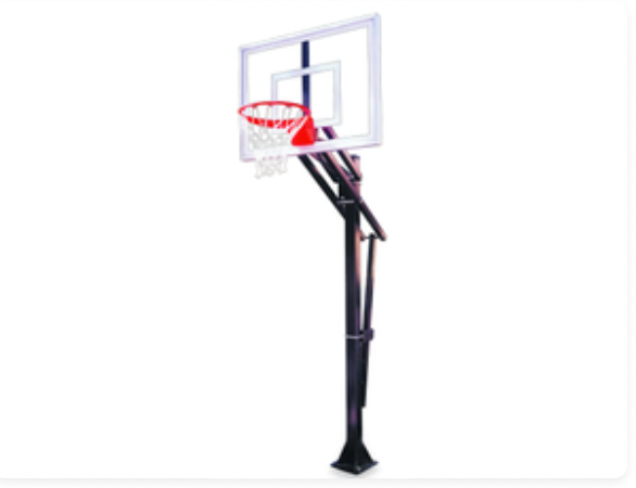 Slam™ In Ground Adjustable Basketball Goal | by First Team