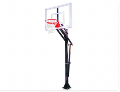 Slam™ In Ground Adjustable Basketball Goal | by First Team