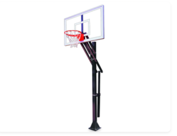 Slam™ In Ground Adjustable Basketball Goal | by First Team