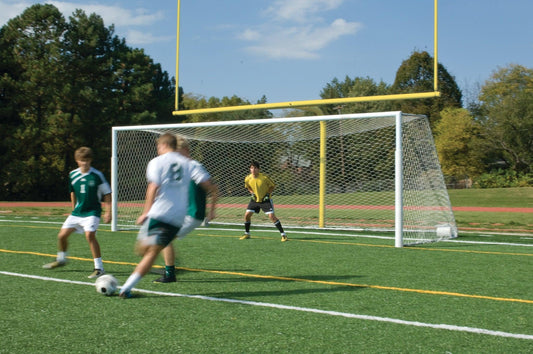 4" Round No-Tip Soccer Goal Packages by Bison Athletic