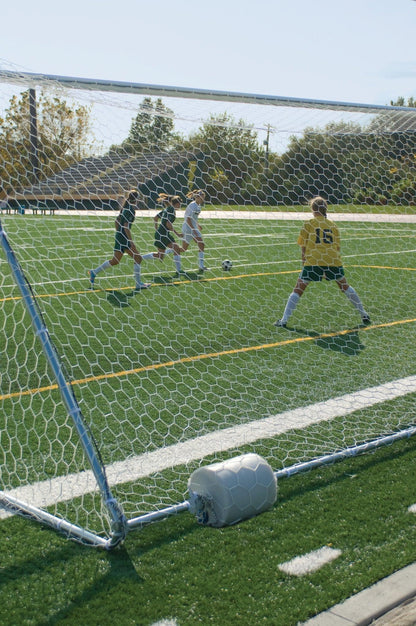 4" Round No-Tip Soccer Goal Packages by Bison Athletic