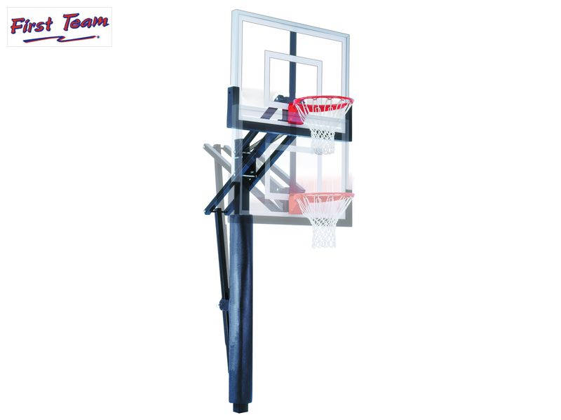 Slam™ In Ground Adjustable Basketball Goal | by First Team