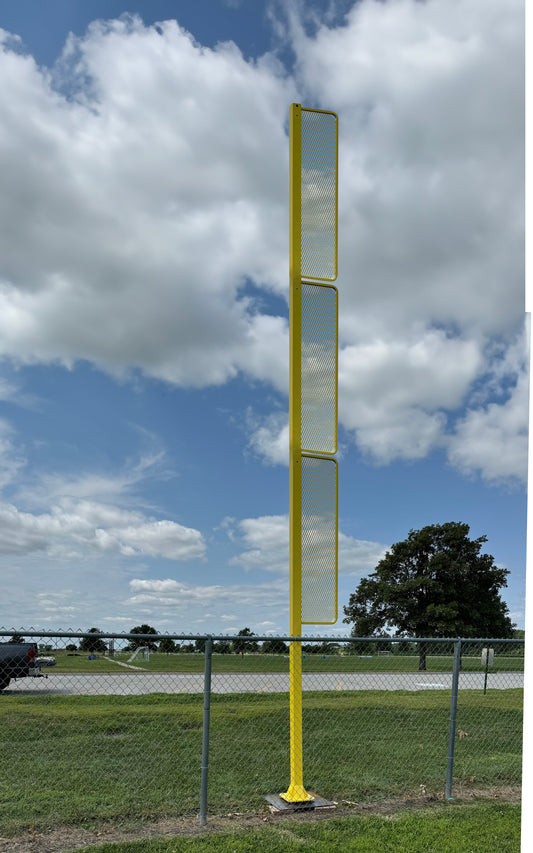 Steel Foul & Fair Poles by Bison Athletic