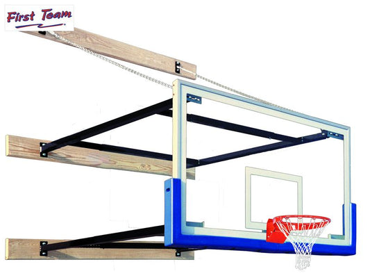SuperMount68™ Wall Mount Basketball Goal by First Team