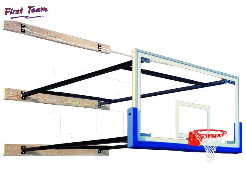 SuperMount82™ Wall Mount Basketball Goal by First Team
