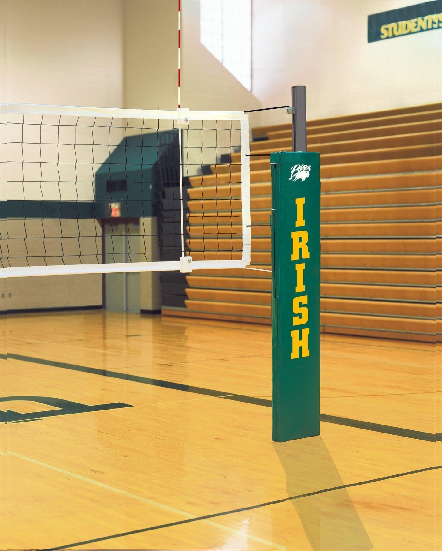 Match Point Aluminum Double Court System without Sockets by Bison Athletic