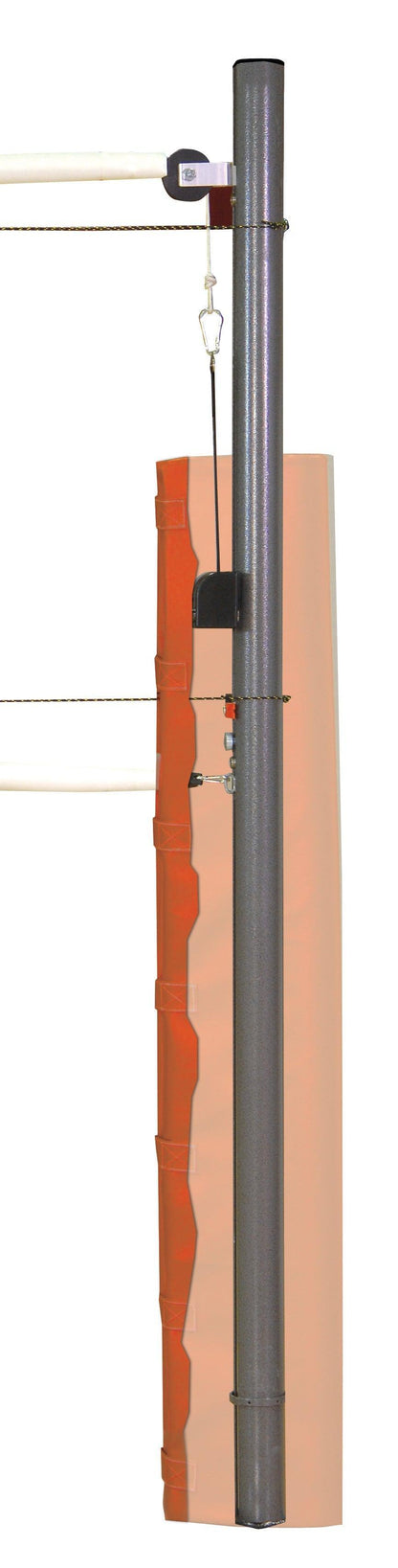 Match Point Aluminum Double Court System without Sockets by Bison Athletic