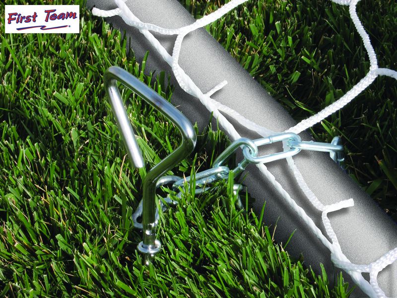 World Class™ 40 Round Aluminum Portable Soccer Goal by First Team