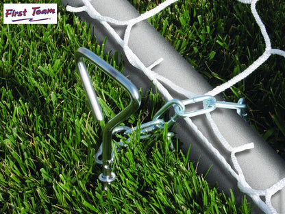 World Class™ 40 Round Aluminum Portable Soccer Goal by First Team