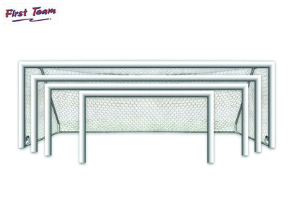 World Class™ 40 Round Aluminum Portable Soccer Goal by First Team