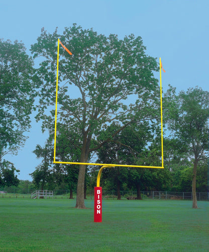 5-9/16" Gooseneck Football Goalposts by Bison Athletic