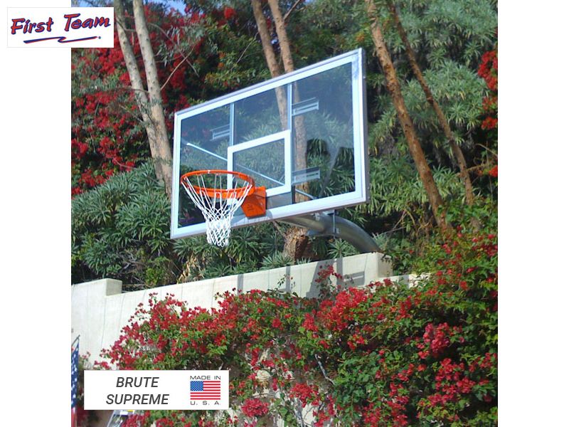 Brute™ Fixed Height Basketball Goal by First Team