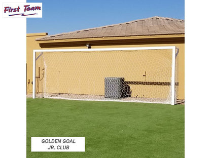 Golden Goal™ 44 Square Aluminum Soccer Goal by First Team