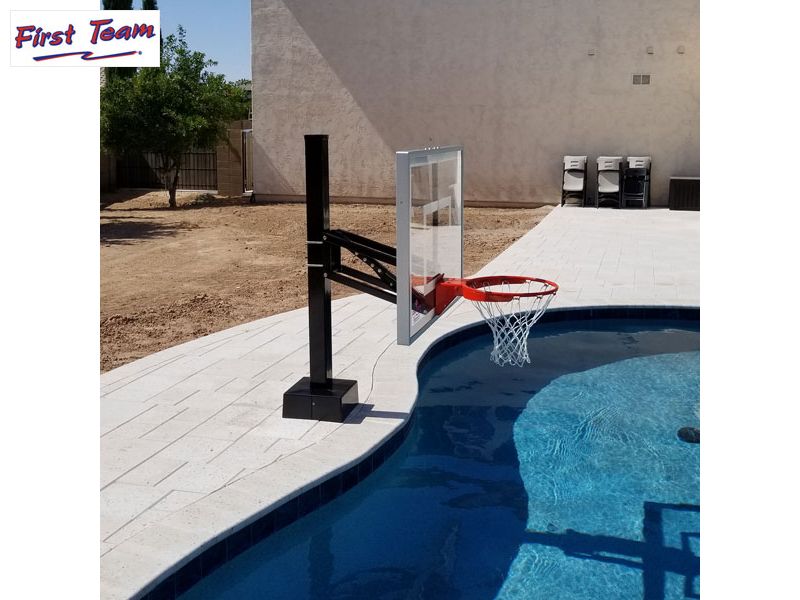 HydroChamp™ Poolside Basketball Goal by First Team
