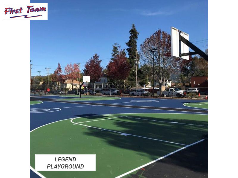 Legend™ Fixed Height Basketball Goal by First Team