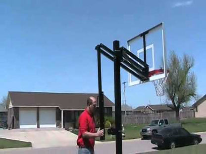 Slam™ In Ground Adjustable Basketball Goal | by First Team