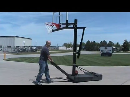 OmniSlam™ Portable Customizable Basketball Goal - First Team