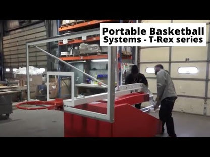 T-REX® Competition Portable Basketball System | FIBA Approved
