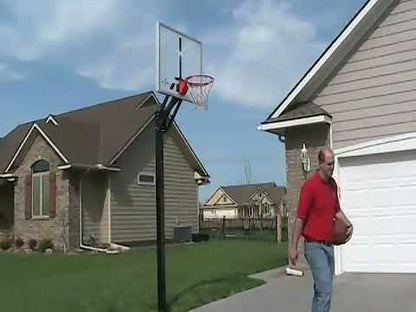 Champ™ In Ground Adjustable Basketball Goal | by First Team
