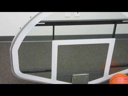 39" x 54" Fan-Shaped Competition Glass Basketball Backboard [FT233] - First Team