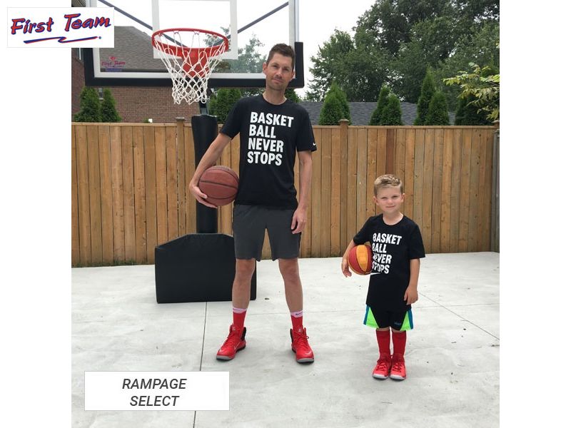 Rampage™ Portable Basketball Goal | by First Team