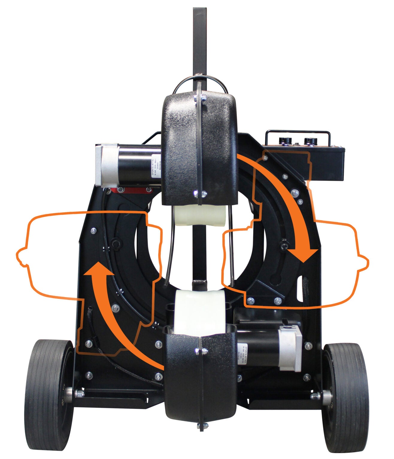 Strike Attack Soccer Ball Launching Machine | AC Power Chord Model | by Sports Attack