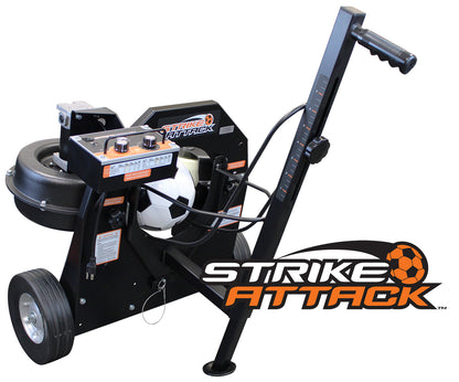 Strike Attack Soccer Ball Launching Machine | AC Power Chord Model | by Sports Attack